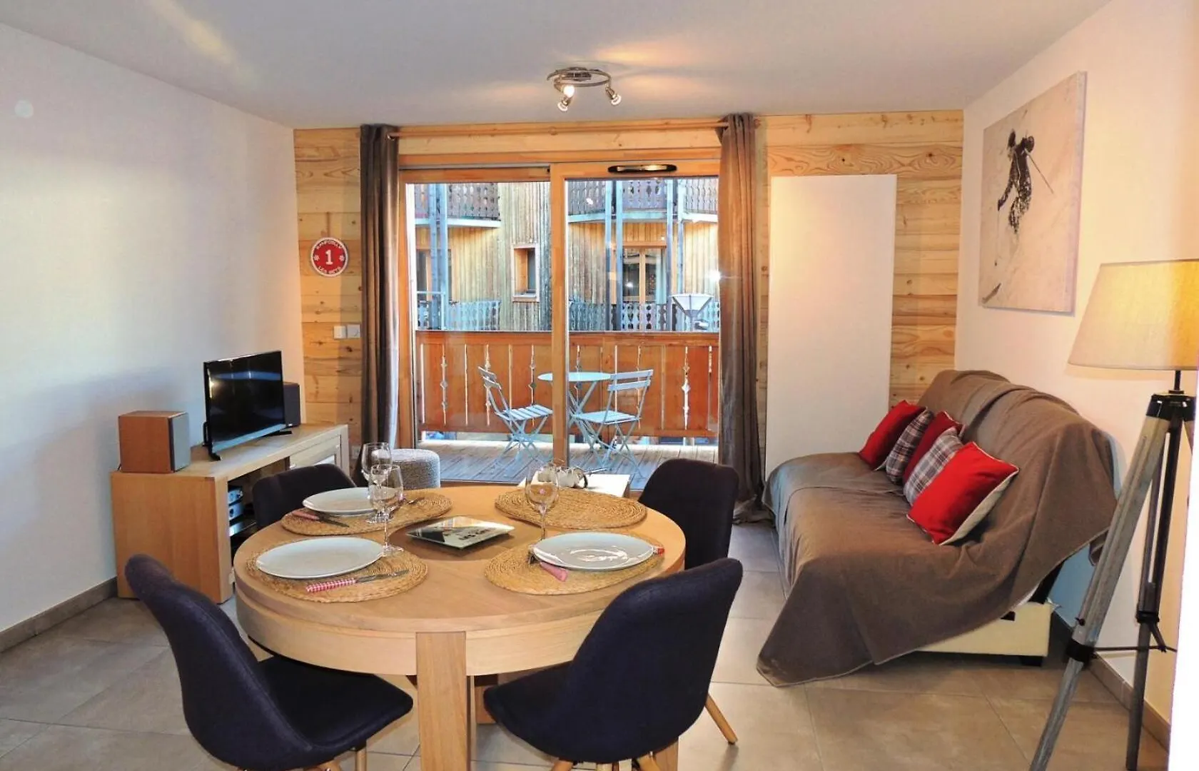 Residence L'Ambre Blanche - Appartement Au Centre Du Village Mae-1171 Les Gets
